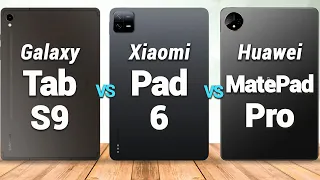 Samsung Galaxy Tab S9 Vs. Xiaomi Pad 6 Vs. Huawei MatePad Pro 11 (2024)