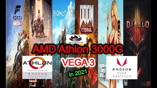 AMD Athlon 3000G Vega 3 in 2021