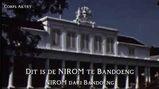 Siaran radio terakhir NIROM di Bandung 8 Maret 1942