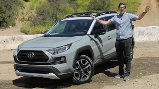 2019 Toyota RAV4 Adventure AWD Test Drive Video Review