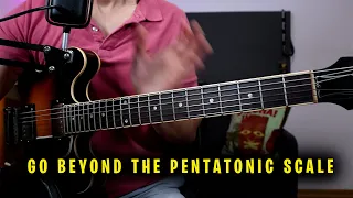 Stuck in pentatonic? jazz guitar is too hard? start here (20yrs in 5min)