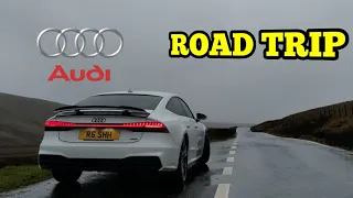 Chasing Scenery in my Audi A7 - Road Trip to Wales!