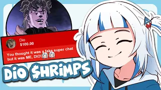 Dio Shrimps 【Gawr Gura / Jojo animation】