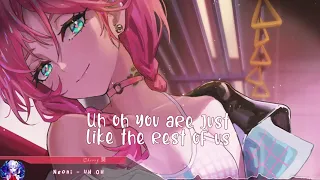 Nightcore - UH OH - (Lyrics)