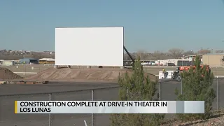 Los Lunas drive-in movie theater construction complete