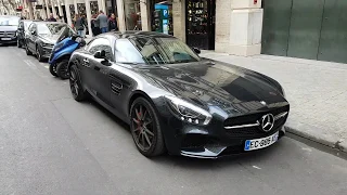 Mercedes AMG GT S C190 in PAris france