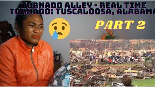 Tornado Alley - Real Time Tornado: Tuscaloosa, Alabama (Part 2) | Reaction