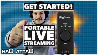 iRig Stream | Easy Portable Live Streaming for Mobile phones | haQ attaQ
