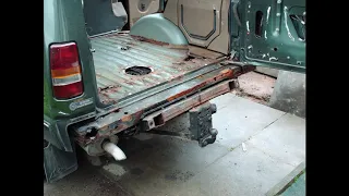 How to weld a land rover discovery mk1 rear subframe