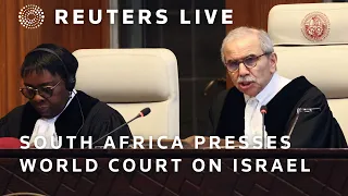 LIVE: South Africa presses World Court for more measures on Israel’s Gaza offensive