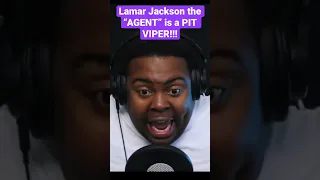 Lamar Jackson the “AGENT” is a pit viper!!! #baltimoreravens #lamarjackson #youtubeshorts #shorts