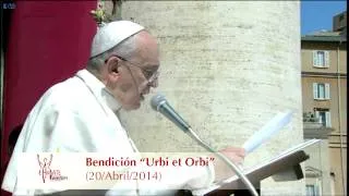 Mensaje Pascual y Bendición "Urbi et orbi" (20/04/14) HD