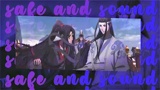 safe and sound | wei wuxian & lan wangji edit