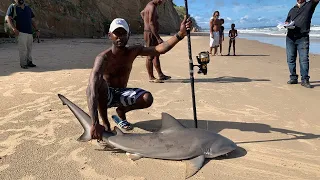 Can't Believe We Caught This! Ep 57 *Shark On The Surf Trinidad & Tobago*