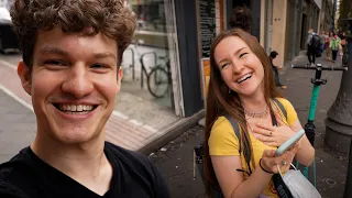 Niklas lernt vloggen und Gen Z Slang! Ein Tag in Köln mit @estherlioba