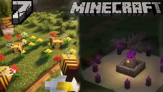Пчёлы и Мини Энд! 7 Серия! Minecraft