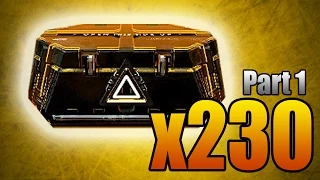 230 ADVANCED SUPPLY DROPS OPENING MONTAGE! (Part 1 - 100 Packages Unboxing)