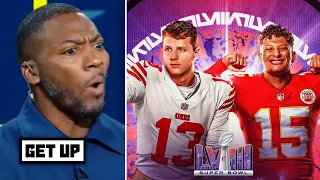 GET UP | "Patrick Mahomes could become GOAT if he wins Super Bowl" - Ryan Clark on Chiefs vs 49ers