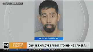 Cruise employee admits to hiding cameras in guest rooms