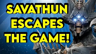 SERIOUSLY... Savathun is trying to escape the GAME! Destiny 2 Lore | Myelin Games