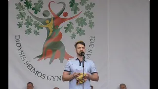 "Didysis Šeimos Gynimo Maršas 2021" - Justinas Aleksandravičius ir kunigas R. Grigas [2021-05-15]