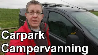 50. A weekend in the campervan - in a car park! (Part 1 of 2)