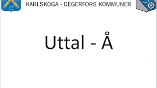 Uttal – Å / Vuxnas lärande Karlskoga Degerfors (www.uttal.se)