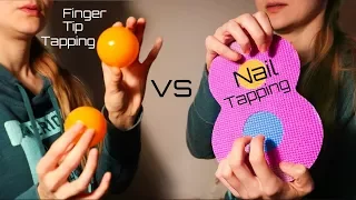 ASMR Tingle Battle: Nail Tapping vs. Finger Tip Tapping