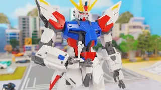 Stop Motion MG Build Strike Full Package Gundam ガンダムビルドストライク
