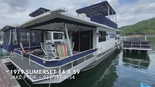 Houseboat For Sale 1979 Sumerset 14 x 59 ALUMINUM!!