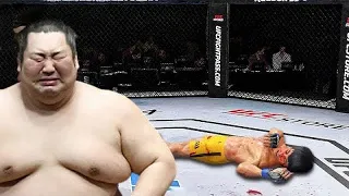 Bruce Lee vs. Sumo - EA Sports UFC 4 - Epic Fight 🔥🐲