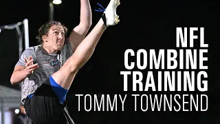Punter Tommy Townsend | NFL Combine Training | Kohl's Kicking Camps