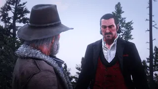 I think Dutch wasn't joking at that moment about killing Uncle