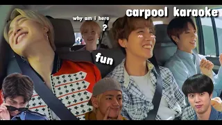 bts carpool CRACK-aoke