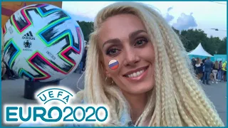 Euro 2020 in Russia, Saint Petersburg | Football Fan Zone in Saint Petersburg