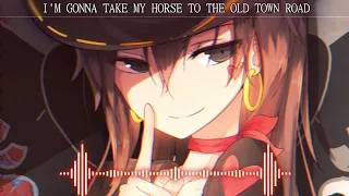 Nightcore - Old Town Road (Lyrics) (Female Version)