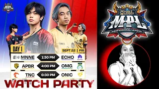 🔴 MPL-PH S12 WEEK 3 DAY 1 [ENG] (WATCH PARTY)