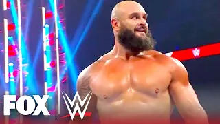 Braun Strowman returns during Fatal Four Way #1 Contenders Match on Raw! | WWE on FOX