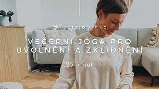 Večerní jóga pro uvolnění a zklidnění