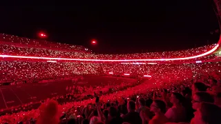 Notre Dame vs Georgia 2019 - Sanford Stadium 4th Quarter New Red Lights