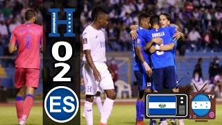 Honduras [0] vs. El Salvador [2] FULL GAME -1.30.2022- WCQ2022