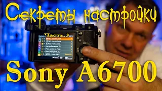 Секреты настройки камеры Sony A6700 для фото и видео съемки  / Первая поломка Sony A6700