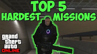 Top 5 Hardest Missions in GTA 5 Online in 2023