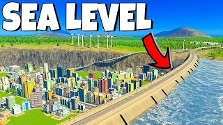 Engineering a city BELOW SEA LEVEL in Cities Skylines!