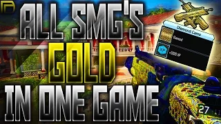 ROAD TO "DARK MATTER!" Ep.1 - "ALL SMG's GOLD IN ONE GAME!" HOW TO GET DIAMOND SMG's! (COD BO3)