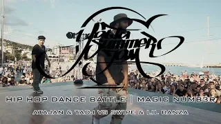 ATAJAN & TADJ VS SWIPE & LIL BANZA | HIP HOP DANCE BATTLE | MAGIC NUMB3R