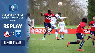 8es I LOSC Lille-AJ Auxerre U18 en replay I Coupe Gambardella-Crédit Agricole 2022-2023