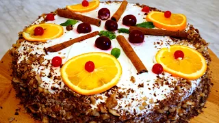 МОРКОВНЫЙ ТОРТ с творожно-сметанным кремом, очень нежный и вкусный | Carrot Cake Recipe