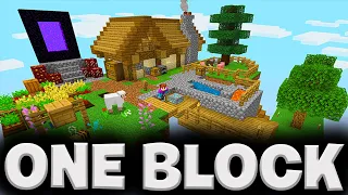 AHRORJON HAFA BO'LDI ◼ MINECRAFT ◼ ONE BLOCK