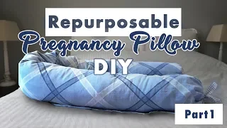 🧵 Crafty Mami 💙  | Eco-Friendly DIY Pregnancy Pillow Part 1